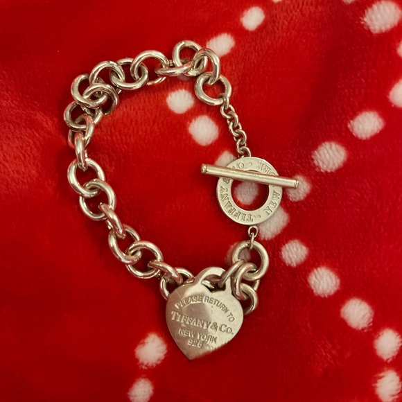 Tiffany heart tag toggle bracelet - Picture 5 of 6